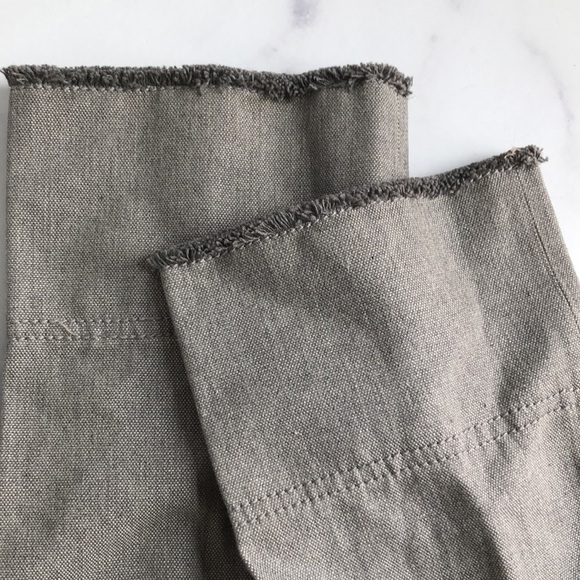 Reed Krakoff Made in Italy Gray Linen Long Boots Size 40 (US Size 9) - Picture 9 of 16